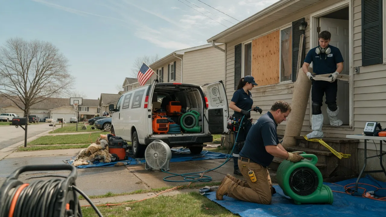 Water Damage Restoration in Arkansas near me